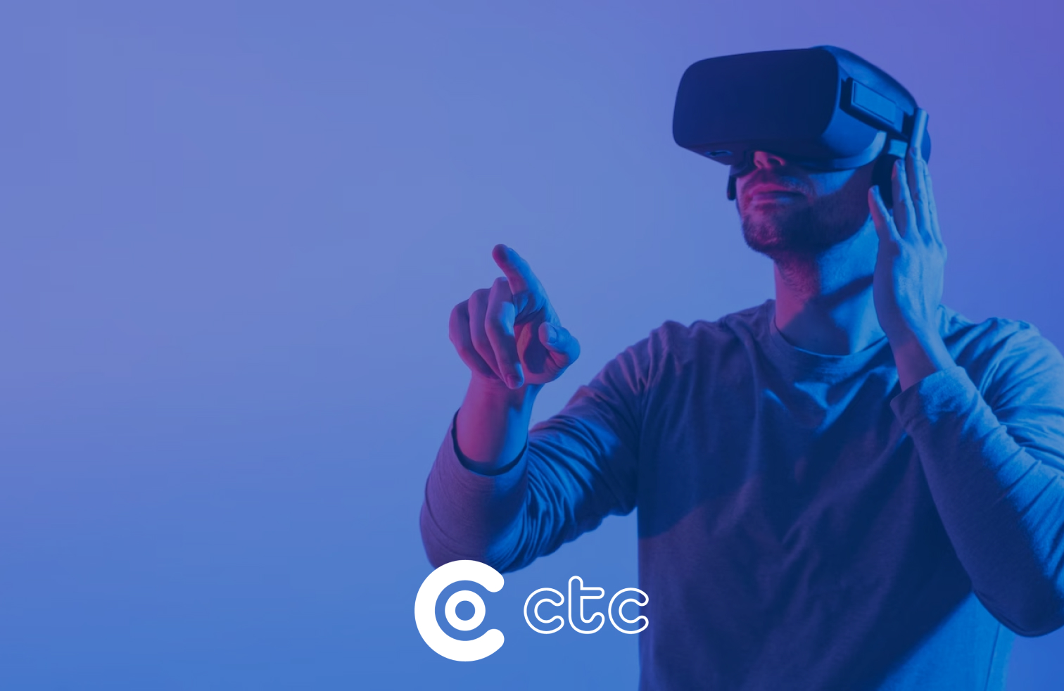 Capa realidade aumentada e realidade virtual